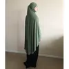 Ethnic Clothing Muslim Long Khimar Ramadan Formal Prayer Garment Hijab Women Niqab Burka Islamic Arab Namaz Musulman Eid Jilbab Djellaba