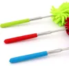 Retractable Long-Reach Washable Dusting Brush, Microfiber Hand Duster with Telescoping Pole Cleaning Tools CCF7408