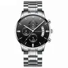Wristwatches FNGEEN Men Luxury Casual Watch Quartz Stainless Steel Waterproof Calendar Male Classic Business