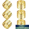 Altın Masa Dekorasyon Deco Mariage Champetre Havlu Tutucu Serviette Yüzük Peçete Tutucu Batı Yemeği Havlu Peçete Halka Parti 6 adet Fabrika Fiyat Uzman Tasarım Kalitesi
