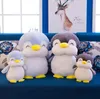 Sea animal fat penguin doll cute soft stuffed down cotton plush toy lithe sleep pillow childrens dolls birthday gift