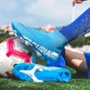 Männer Fußball Stiefel Atmungsaktive Professionelle Fußball Schuhe Spielen Bereich Tf/fg Stollen Erwachsene Kinder Turnschuhe Verkauf im Jahr 2021