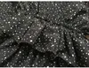 Herbst Kinder Kleid Teen Schwarz Winter Mädchen Kleider Mode Kinder Baby Layered Prinzessin Kostüm Dot Mutter Tochter Kleidung Q0716