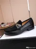 L5 Retro Mężczyźni Włoski Stylowa Luksusowa Dress Buty Krokodyl Wzór Designer Leather Brogue Buty Semi-Formalne Oxford Grube Sole Buty 22