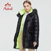 Astrid Kış kadın Ceket Kadınlar Uzun Sıcak Parka Moda Ceket Kapüşonlu Biyo-Aşağı Kadın Giyim Marka Tasarım 7253 211008