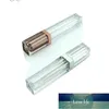 6 ml Carré Acrylique Clair Vide Tube De Brillant À Lèvres Baume À Lèvres Bouteille Brosse Conteneur Mini Bouteille Rechargeable Lipgloss Tube Or Argent Prix usine conception experte Qualité