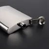 Stainless Steel 8 Oz Hip Flask Set Portable Pocket Alcohol Wine Bottles Drinkware Funnel Cups Bottle Kits Whiskey Container Pot Boxed Business Gift HY0107