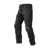 Men's Pants Military Tactical CP Green Camouflage Cargo US Army Paintball Combat Trousers With Knee Pads Work Clothing