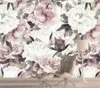 Retro Rose 3D Po Tapeten für Wohnzimmer Tapeten Home Decor Papier Wandbild Tapete Wände Rollen Floral Papel de Parede 210722