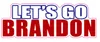 100st-pack Let's Go Brandon Stickers Pack FJB Pack Meme American USA FJB Vinyl Decals 3Inch Laptop Phone Computer Helmet Wat172k