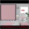 Tij Letters Toiletzitting Covers Bad Douche Gordijnen Set Non Slip Toilet Matten Mode Badkamer Accessoires Home Decor N8JVV 0MB7H