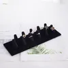쥬얼리 파우치, 가방 J78F 블랙 귀여운 손가락 팁 Mountail 링 디스플레이 홀더 수지 저장 주최자 스탠드 쇼케이스