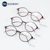 Fashion Sunglasses Frames BLUEMOKY Titanium Optical Glasses Frame Women Myopia Prescription Eyeglasses Men Clear Lens Flexible Retro Oval Ey