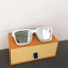 Sonnenbrille Designer-Brille neueste Farbe 1165W Mode Sonnenbrillen Millionär quadratischer Rahmen Top-Qualität Unisex Retro 96006