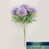 Decorative Flowers & Wreaths Artificial Chrysanthemum Simulated Flower 5 Head Ball Home Bouquet Wedding Decor1