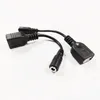 Connector Cables, DC 4.0x1.7mm Female Jack to USB2.0-Female Socket Power Adapter Charger Cable/25PCS