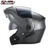 casque moto carbone face ouverte