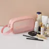 HBP Waterproof Transparent Scrub Bag Large Capacity Portable Travel Wash BagS PVC Cosmetic Storage handBag