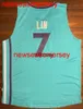 100% zszyty Rare Jeremy Lin Basketball Jersey Męskie kobiety Młodzież zszyta niestandardowa nazwa numeru koszulki xs-6xl