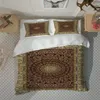 Foto Marmeren Beddengoed Set Cover Set Kussensloop Bedlinnen Blad Quilts Twin Volledige Queen King Size 3D Beddengoed Set