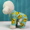 Odzież psa Arrival Piżamy Ciepłe ubrania Chihuahua Yorkie Pet Puppy Odzież Dla Kombinezonu Kostium WNTER