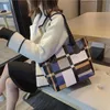 HBP Blue Fashion Women الشهيرة حقيبة رسول غير رسمية أنثى حقائب حقيبة حقيبة حقيبة حقيبة اليدين