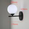 Wall Lamp Nordic Retro Glass Creative 4-color Lampshade Sconce Simple Light Modern G9 LED For LivingRoom Bedroom Study