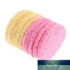 Natural Facial Cellulose Sponge Face Puff Cleansing Loofah Pad Scrubber Makeup Remover Konjac Exfoliator Round Foaming Sponges Factory price expert design