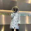 Top Woman's Winter Wolf Fu Travel Classic Parka Down Jacket Long Puffer Coats Warm Windproect Overcoat Outwear