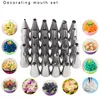 35pcsset Cake Decoration Stainless Steel Good Quality Glaze Pipes Nozzles Pastry Tips Set Cake Baking Tools Accessoriesa428423743