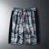 Camouflage Shorts Summer Fashion Casual Hommes Hollow Out Shorts Respirant Taille Plus 4XL 5XL Haute Qualité HX344 T200422