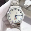 Marke Uhren Männer Automatische Mechanische Stil Edelstahl Band Gute Qualität Armbanduhr Kleine Zifferblatt Kann Arbeiten X203329D