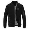 Vår 4XL College Streetwear Thin Homme Jacket Män Casual Solid Zipper Windbreakers Sommar Fashion Bomber Overcoat XMR09 210811