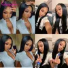 Lace Wigs HD 13x6 Transparent 40 Inch Bone Straight Front Human Hair For Black Women 4X4 5X5 6X6 Brazilian Closure Frontal Wig2504618