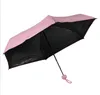 4colors Qualité Capsule Mini Parapluie De Poche Clair Hommes Coupe-Vent Pliant Femmes Compact Pluie