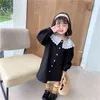 Gooporson Otoño Vestidos infantiles para niñas Bordado de encaje Vestido de princesa de manga larga Vestidos Lindo traje de niños pequeños coreanos 210715