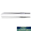 27 cm Aquarium Tanque Viver Curva recta Tweezers Long Tinks de acero inoxidable Tank de pescado Tweezer Herramienta de abrazadera 6510801