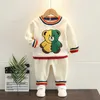 LZH Fashion Newborn Winter Vestiti Baby Boys Tracksuit per bambini Abbigliamento Set Abbigliamento per ragazze infantile Addinsent Autunno Bambini Outfit G1023