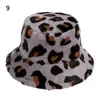 Large bord chapeaux 1Pc femmes hiver seau chapeau fausse fourrure chaud pêcheur casquette multicolore oreille protecteur velours belle peluche extérieur Cloche