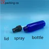 50 PCS 15 60 100 ML Royal Blue Plastic Perfume Spray Empty Bottles Portable Lotion Small Watering Can Container Free Shippinghigh qualtity