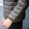 Hiver ultra-léger veste décontractée hommes printemps automne Portable blanc duvet de canard veste imperméable Parkas manteau Outwear grande taille 6XL X0621