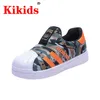 2020 yeni bahar sonbahar çocuk ayakkabıları erkek Sneakers rahat örgü Slip-on çocuk kabuk kafa ayakkabı kızlar moda koşu ayakkabıları G1210