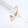 Bangle Ornapeadia 2023 Pearl Armband Ladies Fashion Retro Eloy Korean Temperament Cuff Gold-Plated Jewelry Raym22