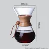 Handgemaakte Koffie Sharing Pot Filter Glas Koffie Filters Cup Set Drip-type Kleine Huishoudelijke Multi-specificatie WH0171