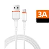 3A câbles USB type-c tressés chargeur de téléphone de câble de données de charge rapide pour Samsung huawei mobile chinois