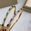 BUIGARI Braccialetto di alta qualità con diamanti Placcato in oro 18 carati Gioielli di vendita diretta in fabbrica Bracciale per donna Bracciali designer di lusso Regali premium di moda AAAAA