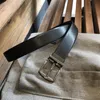 Top äkta läderpistol spänne Svart bälten för män Jeans Luxury Classic Brand Designer Fashion Belt Gifts Box