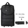 Duffel sacos saco portátil viagem rolando mala transportadora de ar expansível dobrável oxford com rodas overnight275v