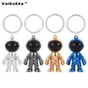 Porte-clés Voikukka Bijoux 3D Espace Robot Astronaute Porte-clés Voiture Porte-clés Alliage Sac Pendentif Cadeau Pour Homme Femmes Ami Miri22