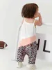 Baby Contrast Leopard Colorblock Cami Romper SHE